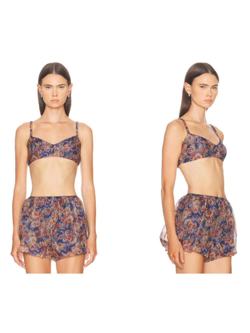 SIR The Label  Fiore Brab Petalo Scurob Silk size S $290msrp